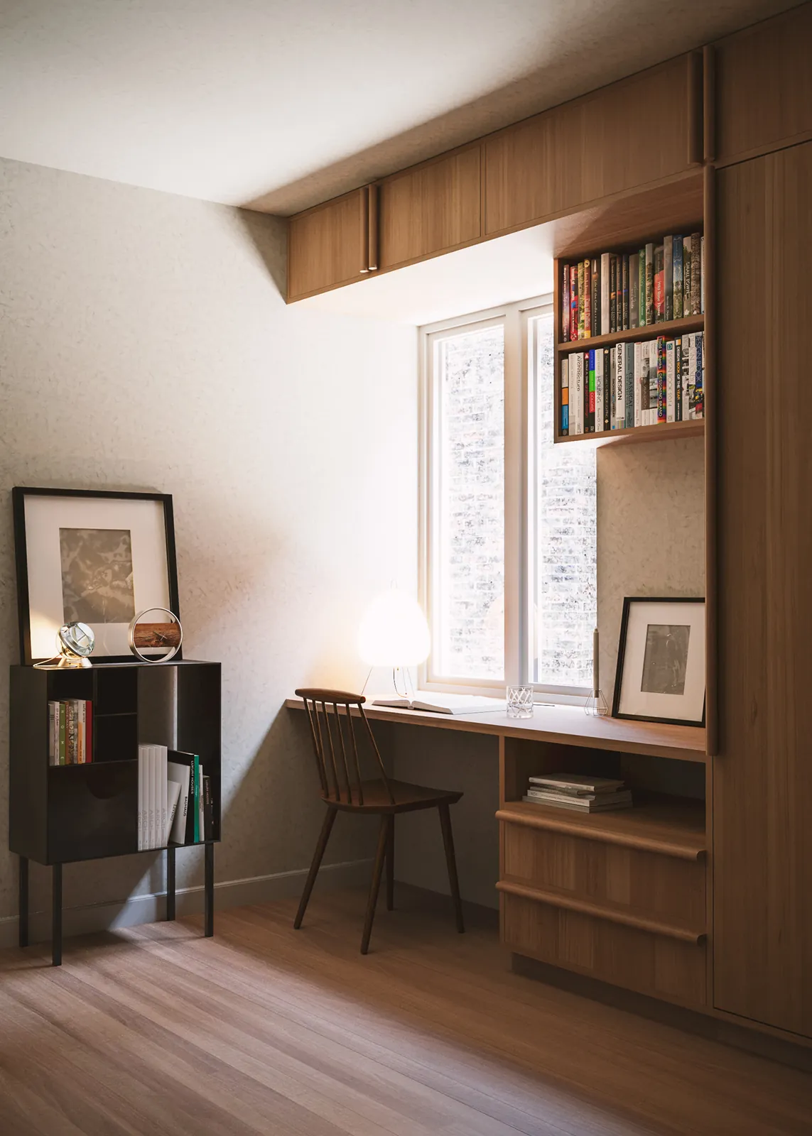 CGI interior perspective study