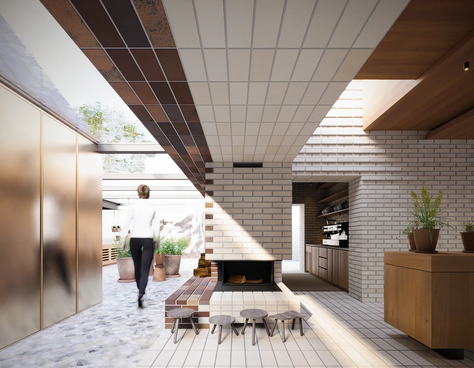 NOMA 2.0 interior visualization by BIG (Bjarke Ingels Group)